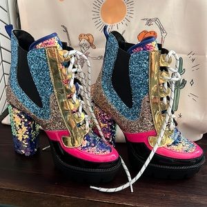 Fabulous Sequin Boots